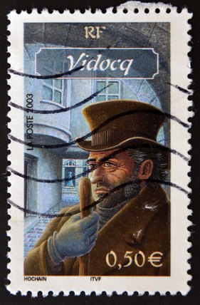 FRANCE - CIRCA 2003: A stamp printed in France shows Vidocq, circa 2003