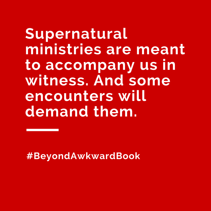 Supernatural ministries are meant to-1